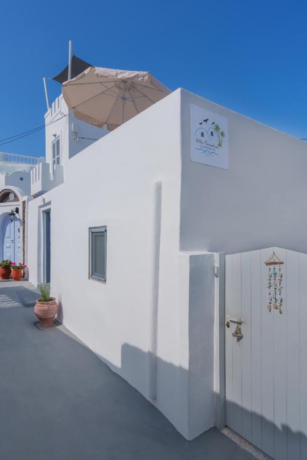 Villa Paradeisos Karterados Bagian luar foto