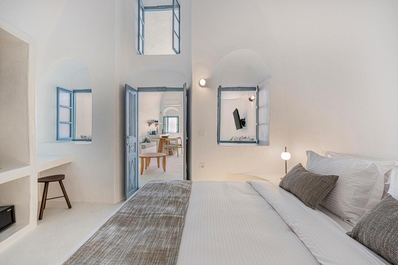 Villa Paradeisos Karterados Bagian luar foto