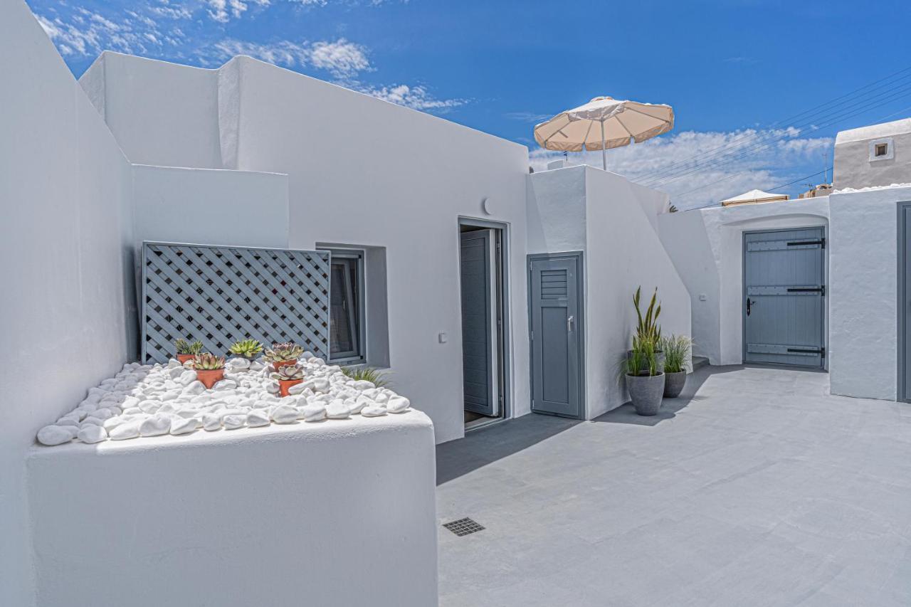 Villa Paradeisos Karterados Bagian luar foto