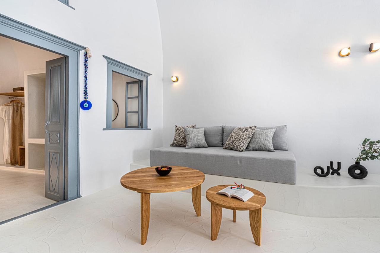 Villa Paradeisos Karterados Bagian luar foto
