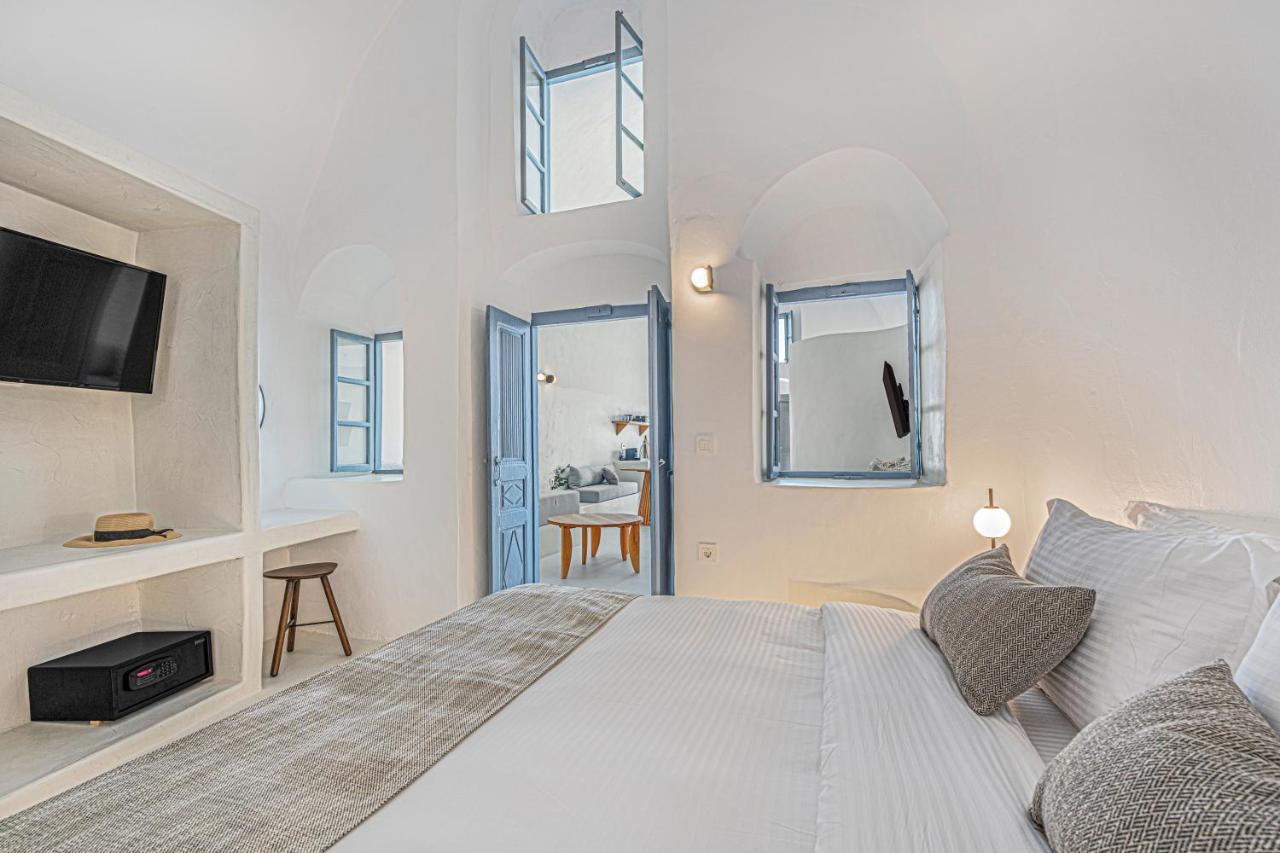 Villa Paradeisos Karterados Bagian luar foto