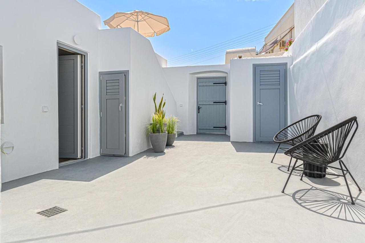 Villa Paradeisos Karterados Bagian luar foto