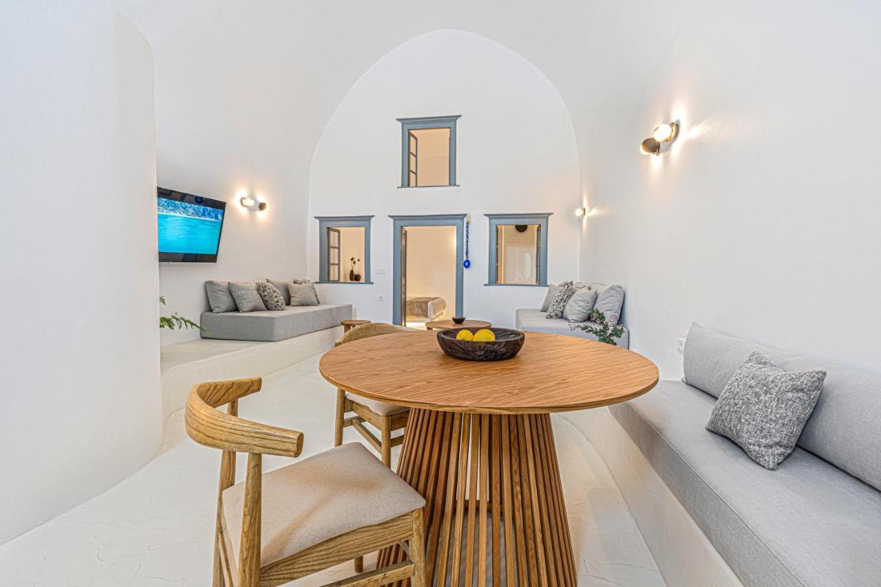 Villa Paradeisos Karterados Bagian luar foto