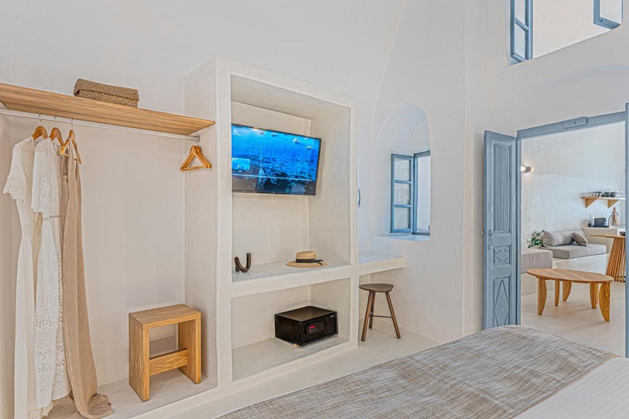 Villa Paradeisos Karterados Bagian luar foto