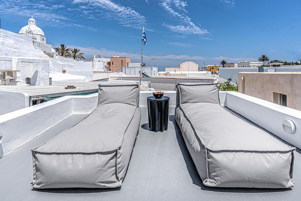 Villa Paradeisos Karterados Bagian luar foto